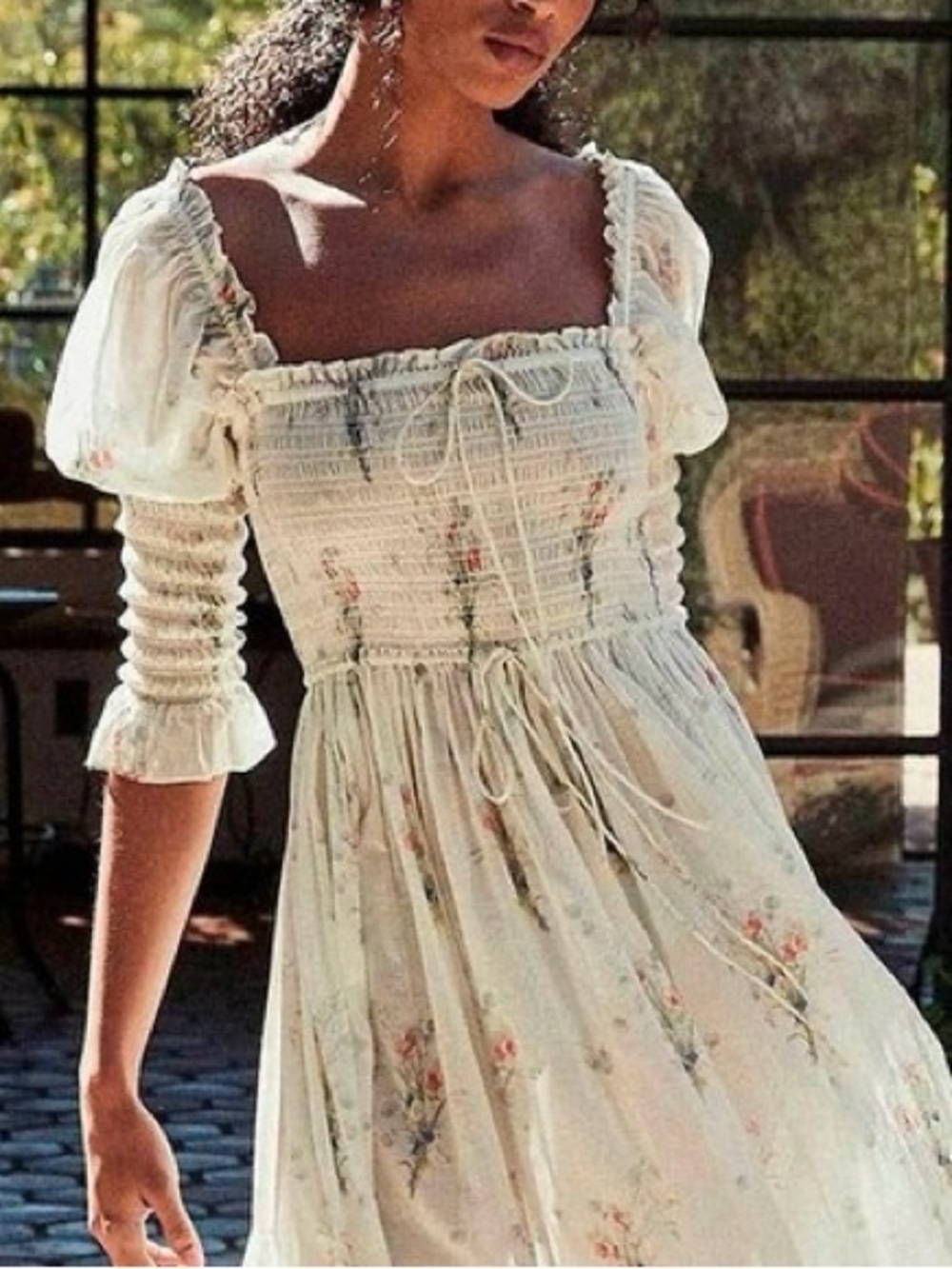 Doen Bijou Dress - Painted Bouquet